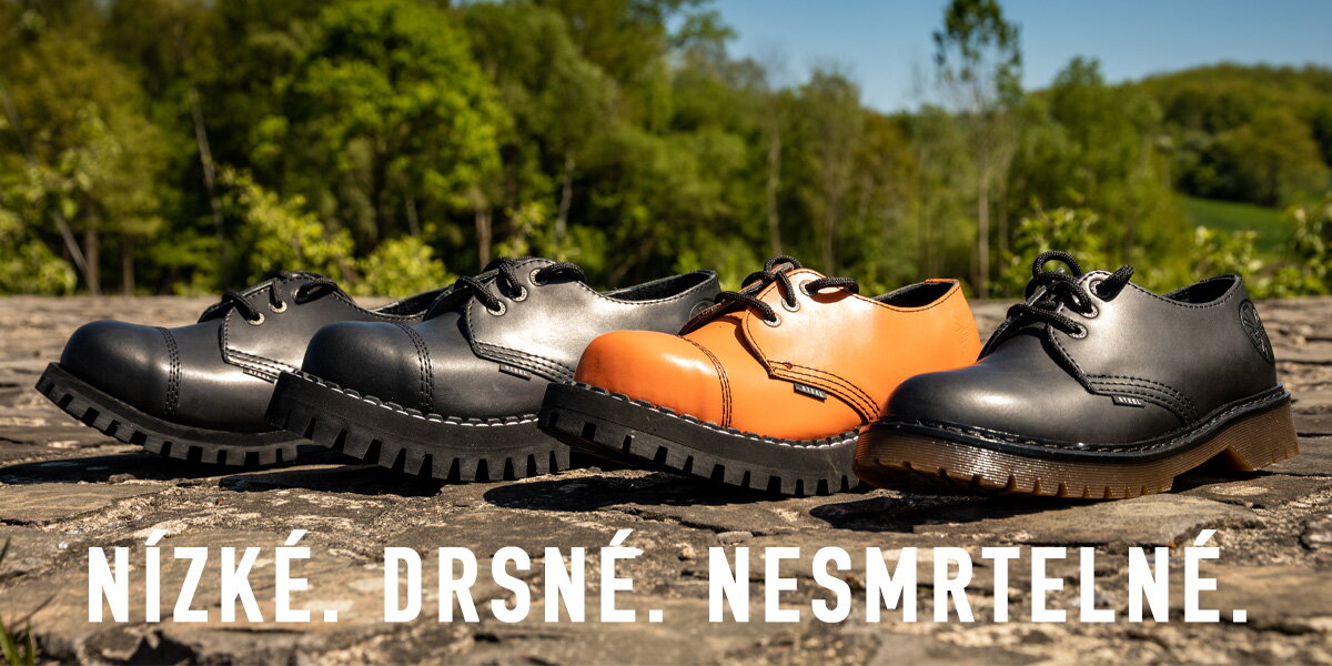 NÍZKÉ. DRSNÉ. NESMRTELNÉ.