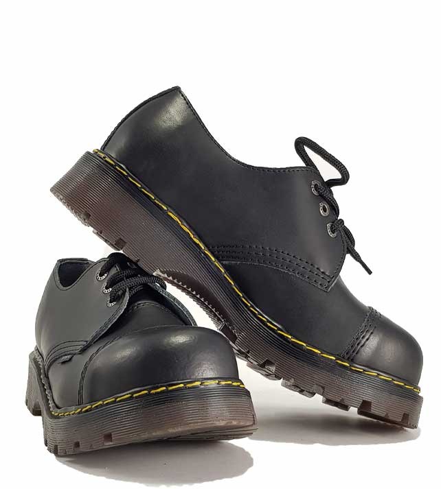 Junior Prefix guide Boty Steel 3 Dírkové Černé Air | STEEL Shoes&Boots
